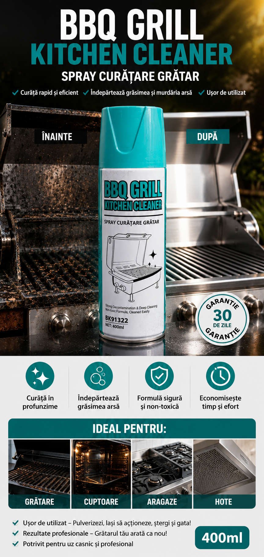 Spray degresant pentru grasime
